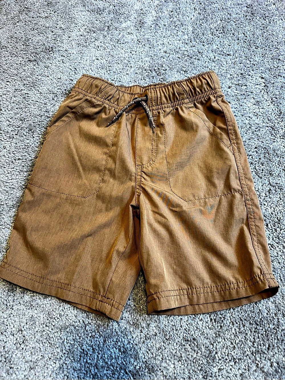 Jumping Beans Boys Brown Shorts Size 6 Like New